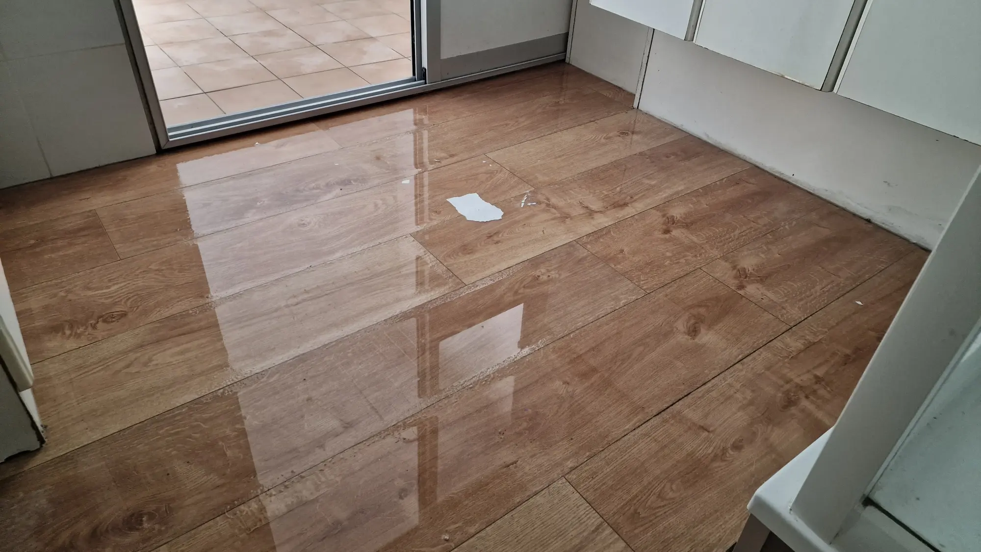 Dégâts parquet noyé d'eau Toulon La Garde